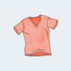 Quicc - V-Neck T-Shirt
